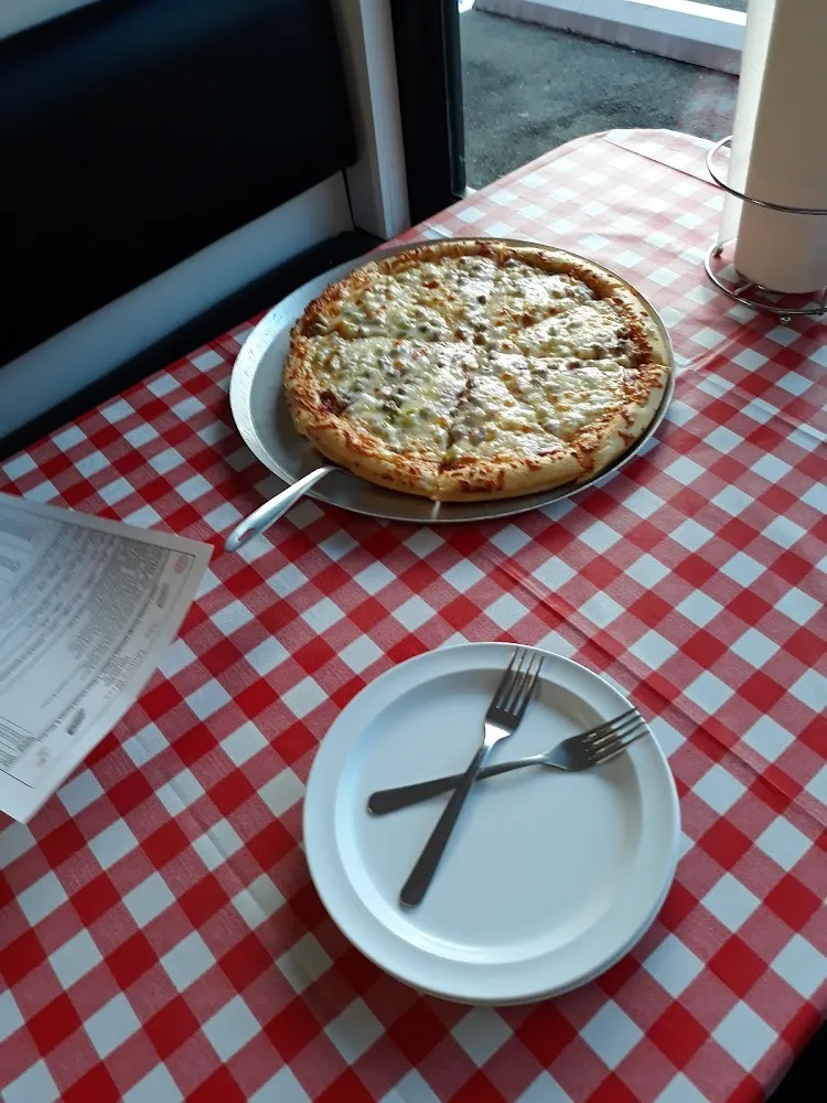 Large Pan Pizza with Extra Cheese Beef Green Onion