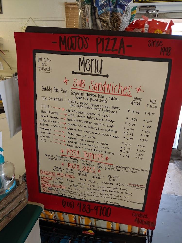 Mojos Place Menu image 1